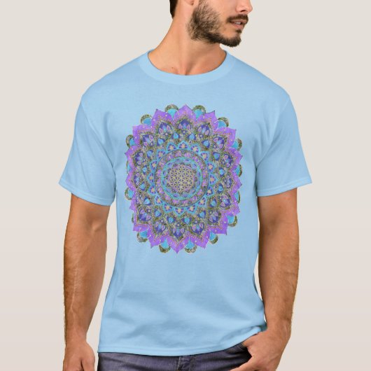 Lager leven - Mandala India Style 2 T-shirt (Voorkant)