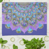 Lager leven - Mandala India Style 2 Theedoek (Gevouwen)
