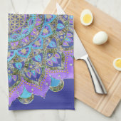 Lager leven - Mandala India Style 2 Theedoek (Quarter Fold)