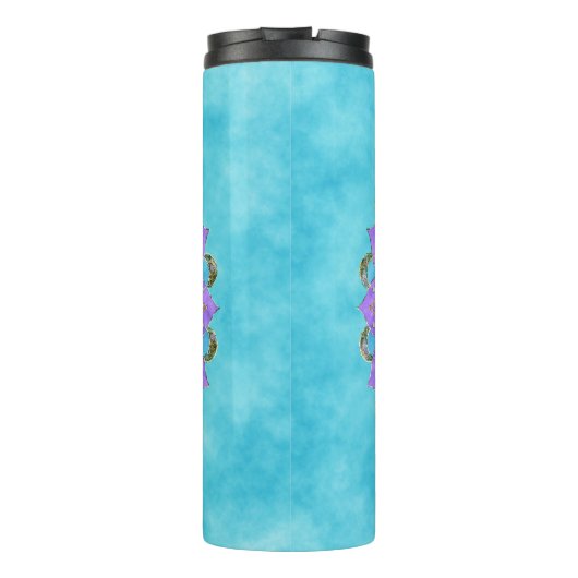 Lager leven - Mandala India Style 2 Thermosbeker (Achterkant)