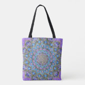 Lager leven - Mandala India Style 2 Tote Bag (Achterkant)