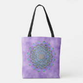 Lager leven - Mandala India Style 2 Tote Bag (Achterkant)
