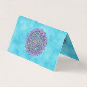 Lager leven - Mandala India Style 2 Visitekaartje (Achterkant)