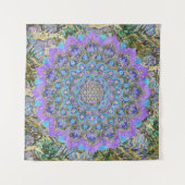 Lager leven - Mandala India Style 2 Wandkleed (Voorkant (horizontaal))