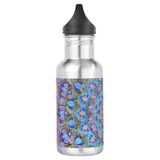 Lager leven - Mandala India Style 2 Waterfles (Links)