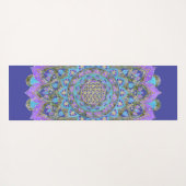Lager leven - Mandala India Style 2 Yogamat (Achterkant (horizontaal))