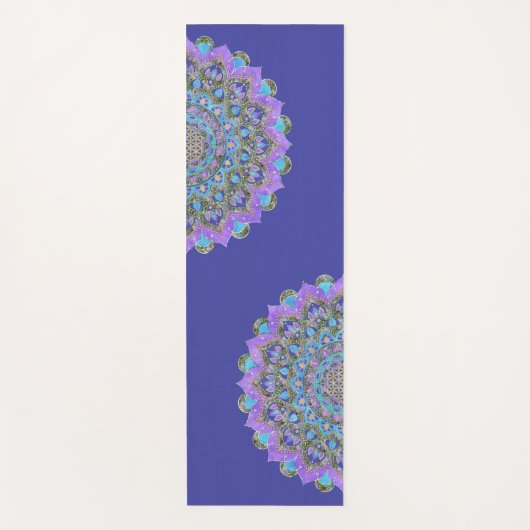 Lager leven - Mandala India Style 2 Yogamat (Voorkant)
