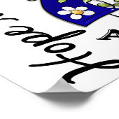 Lager lint 4 Hoop telt ALS Poster (Hoek)