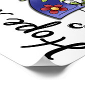 Lager lint 4 Hope doet Colon Cancer Poster (Hoek)