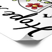 Lager lint 4 Hope doet Lung Cancer Poster (Hoek)