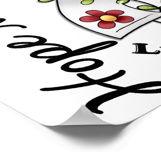 Lager lint 4 Hope doet Lung Cancer Poster (Hoek)