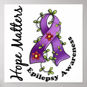 Lager lint 4 Hope telt epilepsie Poster