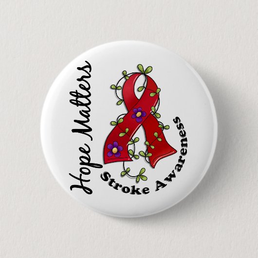 Lager lint 4 Hope telt Slag Ronde Button 5,7 Cm (Voorkant)