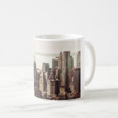 Lager Manhattan Skyline - Uitzicht uit Midtown Koffiemok (Voorkant rechts)