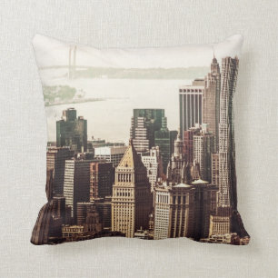 Lager Manhattan Skyline - Uitzicht uit Midtown Kussen