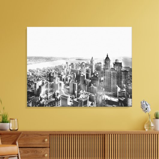  Lager Manhattan Skyscraper Foto (1913) Canvas Afdruk (Insitu (Woonkamer))