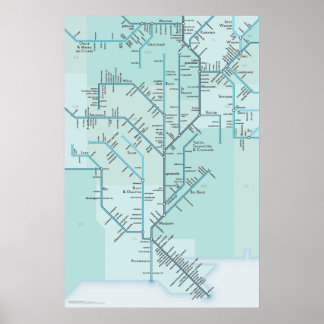 Lager Mississippi 20 x 30 inch Poster