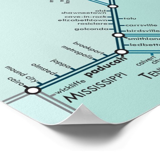 Lager Ohio 30 x 20 inch Poster (Hoek)