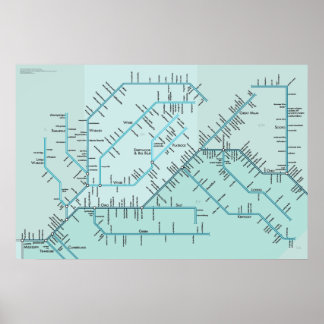 Lager Ohio 30 x 20 inch Poster