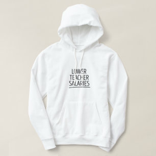 Lager salaris leraar hoodie