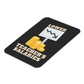 Lager salaris van leraar magneet (Linkerzijde)