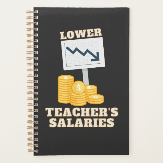 Lager salaris van leraar planner (Voorkant)