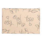 Lager silhouetpatroon kussensloop (Achterkant)