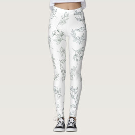 Lager silhouetpatroon leggings