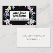 Lager stelsel visitekaartje (Voorkant / Achterkant)