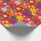 Lager stroomverbruik in rood cadeaupapier (Hoek)