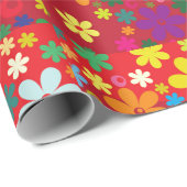 Lager stroomverbruik in rood cadeaupapier (Rol Hoek)