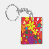 Lager stroomverbruik rood sleutelhanger (Voorkant Links)