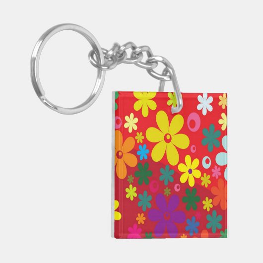 Lager stroomverbruik rood sleutelhanger (Voorkant Links)