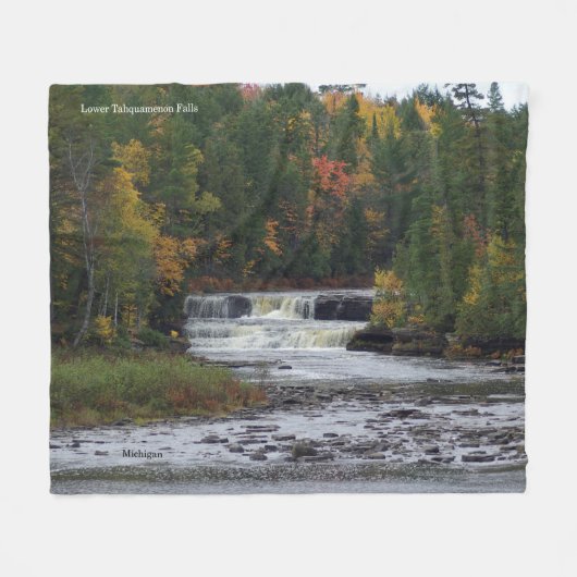 Lager Tahquamenon Herfsten deken (Voorkant (Horizontaal))