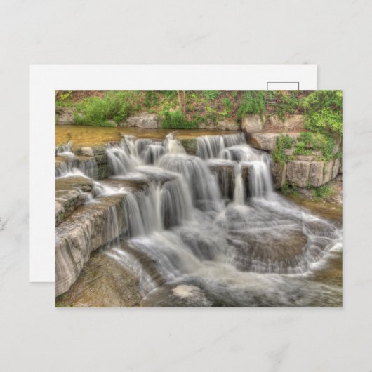 Lager Taughannock Herfsten, New York Briefkaart (Voorkant / Achterkant)