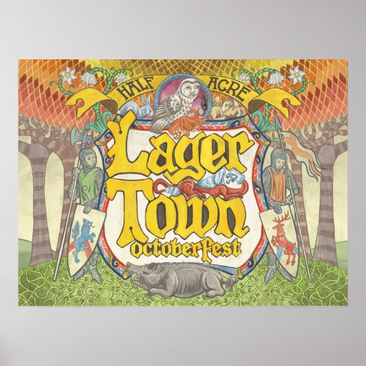 Lager Town 2016 Poster (Voorkant)