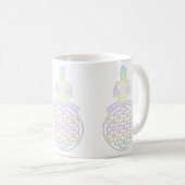 Lager van het leven / Blume des Lebens - Boeddha Koffiemok (Voorkant rechts)