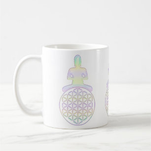 Lager van het leven / Blume des Lebens - Boeddha Koffiemok