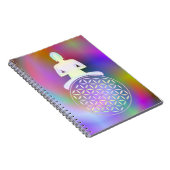 Lager van het leven / Blume des Lebens - Boeddha Notitieboek (Rechterzijde)