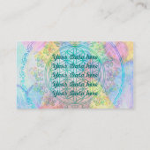 Lager van het leven / Blume des lebens - liefdesha Visitekaartje (Achterkant)