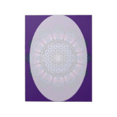Lager van het leven / Blume des Lebens - Mandala I Notitieblok (Linkerzijde)