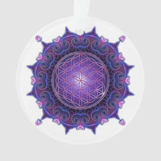 Lager van het leven / Blume des Lebens - Mandala I Ornament (voorkant)