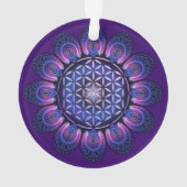 Lager van het leven / Blume des Lebens - Mandala I Ornament (achterkant)