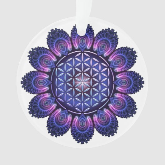 Lager van het leven / Blume des Lebens - Mandala I Ornament (voorkant)
