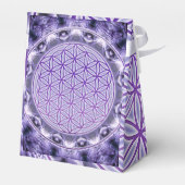 Lager van het leven / Blume des Lebens - Mandala p Bedankdoosjes (Achterkant)