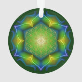 Lager van het leven / Blume des Lebens - Mandala V Ornament (achterkant)