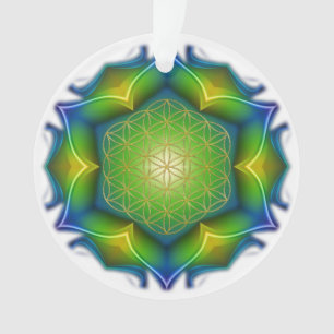 Lager van het leven / Blume des Lebens - Mandala V Ornament