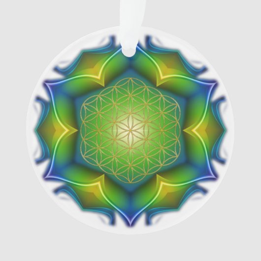 Lager van het leven / Blume des Lebens - Mandala V Ornament (voorkant)