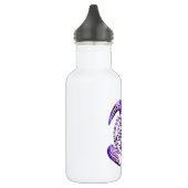 Lager van het leven / Blume des Lebens - paars van Waterfles (Links)
