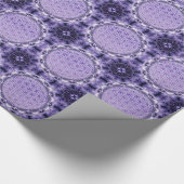 Lager van het leven - Mandala - paars Cadeaupapier (Hoek)